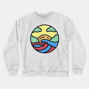 Wave Crewneck Sweatshirt